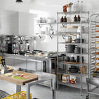 Regal Altair 18" Deep x 30" Wide x 86" Height Wire Shelving Kit | 8-Tier | NSF - Image 4