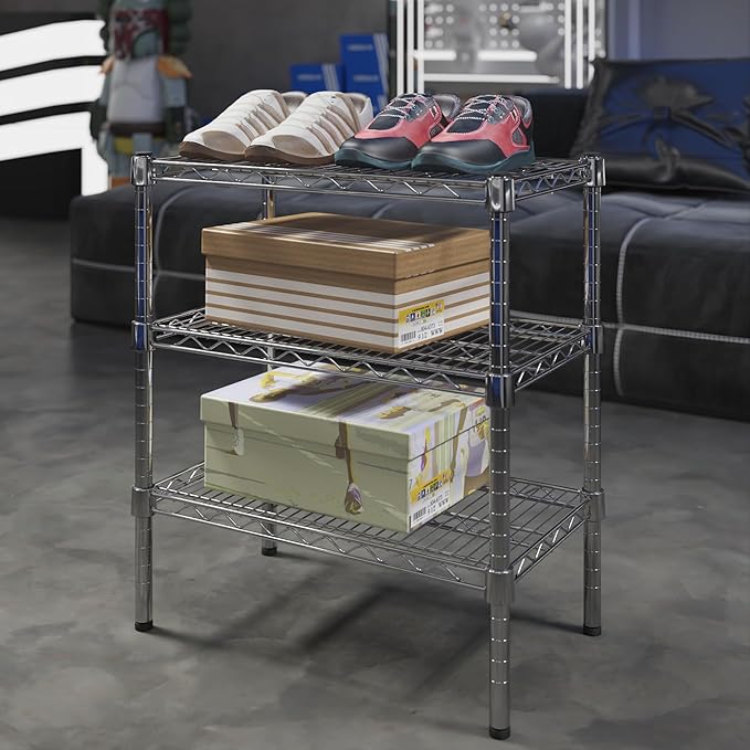 Regal Altair 14" Deep x 24" Wide x 27" Height Wire Shelving Kit | 3-Tier | NSF - Image 2