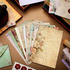 TaoBary 160 Pcs Stationery Paper Set 50 Double Sided Stationery Papers - Image 2