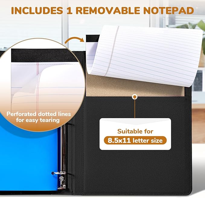 JoyCat 3 Ring Binder Clipboard - Image 5