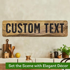 Custom Sign, Custom Street Sign, 11 Font Colors, 13 Font Styles, 4 Hole Options - Image 4