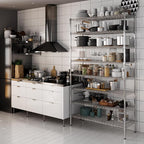Regal Altair 18" Deep x 48" Wide x 86" Height Wire Shelving Kit | 8-Tier | NSF - Image 6