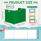 24Pack Desk Dividers for Students 14 × 17.5 × 14 Inch Plastic Durable and - Image 2