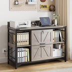 AesthLife 44" File Cabinet for Home Office, Wood Filing Credenza by Aesthlife