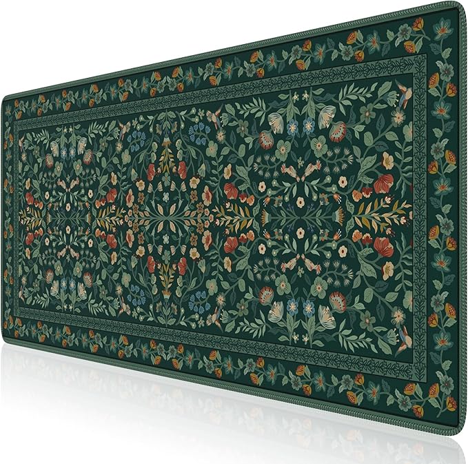 iCasso Desk Mat for Keyboard and Mouse, Large Mouse Pad, Desk Pad Mat, by iCasso