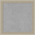 Amanti Art Silver Framed Magnetic Board 24x24 Medium Vision Board