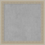 Amanti Art Silver Framed Magnetic Board 24x24 Medium Vision Board