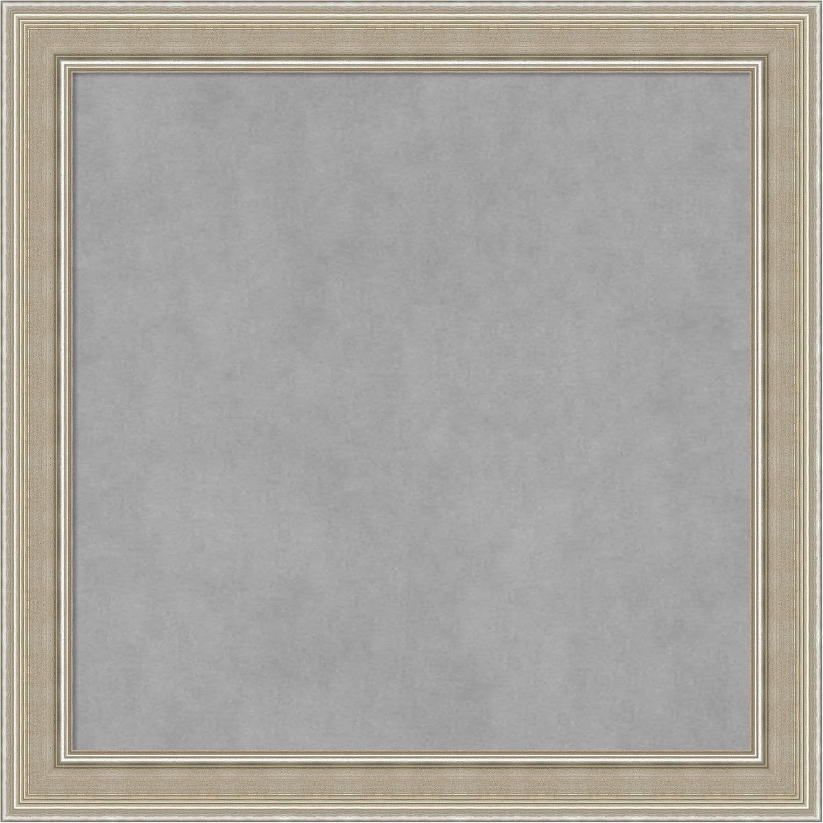 Amanti Art Silver Framed Magnetic Board 24x24 Medium Vision Board