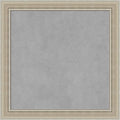 Amanti Art Silver Framed Magnetic Board 24x24 Medium Vision Board by AmantiArt
