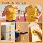 3 Inch Round Color Coding Labels - Image 7