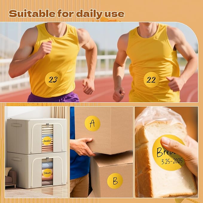 3 Inch Round Color Coding Labels - Image 7