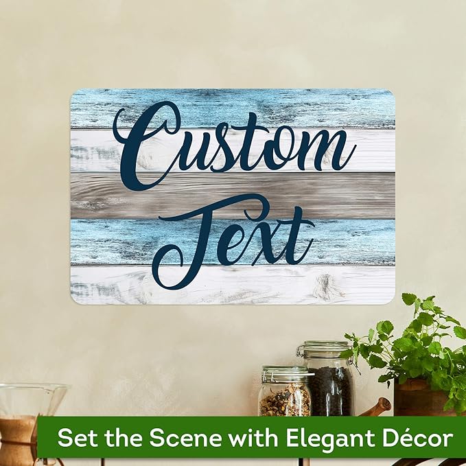 Custom Sign, Custom Street Sign, 11 Font Colors, 13 Font Styles, 4 Hole Options - Image 4