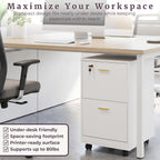 lavish home 2-drawer wooden file cabinet with lock, package contents