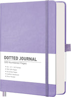 RETTACY Bullet Dotted Journal Notebook, 320 Numbered Pages, A5 Medium Size by RETTACY