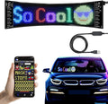 XIAOOHO Programmable LED Car Sign, Scrolling LED Sign, Flexible LED RGB Message by XIAOOHO