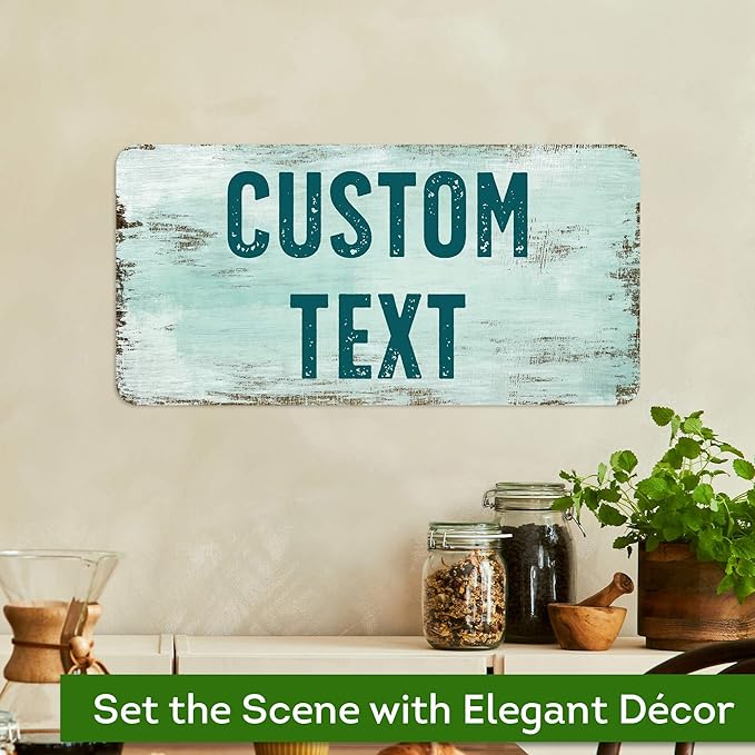 Custom Sign, Custom Street Sign, 11 Font Colors, 13 Font Styles, 4 Hole Options - Image 4