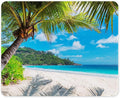 Auhoahsil Mouse Pad, 12 x 10 in Summer Beach Theme Computer Mouse Pad by Auhoahsil