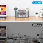 EasyPAG Mesh Pen Holder Desk Organizer - Image 5