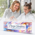 Personalized Name Plate for Desk Custom Acrylic Desk Name Plate Custom Employee - Image 3