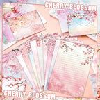 TaoBary 160 Pcs Stationery Paper Set 50 Double Sided Stationery Papers - Image 2