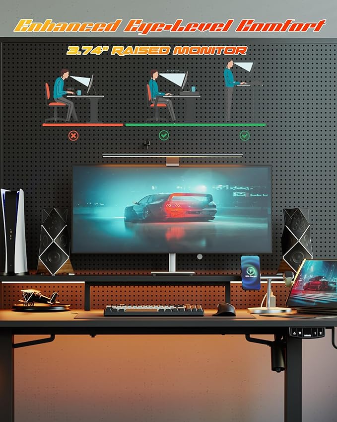 Electric Height Adjustable Standing Desk - Image 8