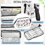 Bolaz Big Capacity Pencil Pen Case Pouch Bag School College Office Organizer - Image 4