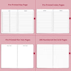 VIVID SCRIBBLES Dotted Journal – 140gsm Bleed Proof Thick White Paper – 200 - Image 7