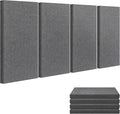 23.62" X 11.81" X 2" Fiberglass Wall Panel, 4 Pack Acoustic Panels, Acoustic by UMIACOUSTIC