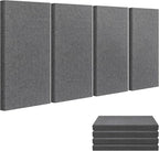 23.62" X 11.81" X 2" Fiberglass Wall Panel, 4 Pack Acoustic Panels, Acoustic by UMIACOUSTIC