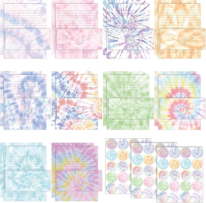TaoBary 160 Pcs Stationery Paper Set 50 Double Sided Stationery Papers by TaoBary