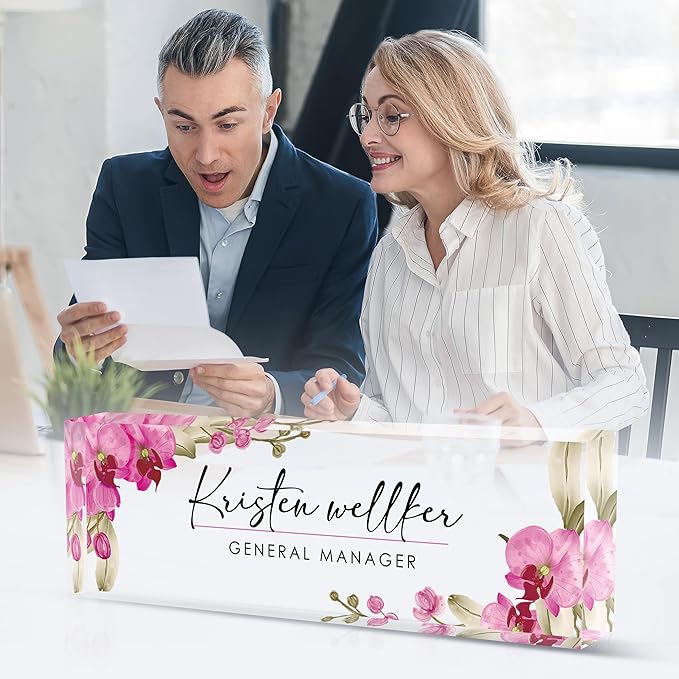 Personalized Desk Name Plate - Image 5