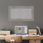 Amanti Art Grey Framed Magnetic Board 17x29 Small Vision Board - Image 5