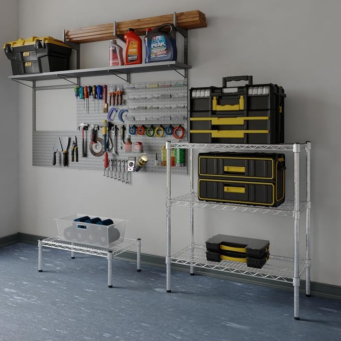 Regal Altair 14" Deep x 30" Wide x 34" Height Wire Shelving Kit | 3-Tier | NSF - Image 5