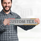 Custom Sign, Custom Street Sign, 11 Font Colors, 13 Font Styles, 4 Hole Options - Image 2