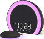 anjank super loud alarm clock with wireless bed, main product view