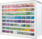 IRIS USA Bead Organizer Storage Bin Drawer Cabinet, 64-Drawer Plastic by IRISUSA