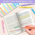 V-Opitos 30 Pack Highlighter in 6 Pastel Colors, No Bleed Highlighters - Image 2