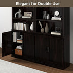 Bevfint 70 Inch Tall Bookcase - Image 7