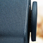 PUSU Remote Control Holder PU Leather 360 Degrees Rotatable Desktop Supply - Image 7