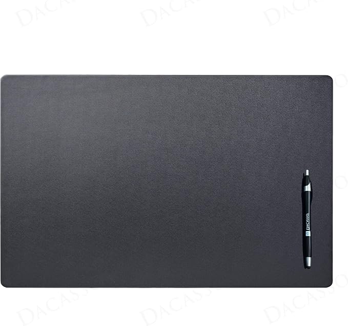 Black Leatherette 22" x 14" Conference Pad by Dacasso