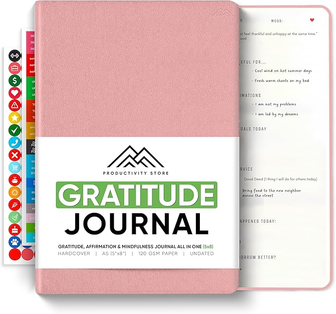 Gratitude & Self-Care Journal by PRODUCTIVITYSTORE