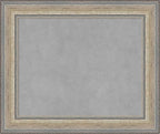 Amanti Art Silver Framed Magnetic Board 21x25 Small Vision Board by AmantiArt