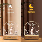 7GEEFT Personalized Baby Gifts for Kids, Custom Animal Acrylic Plaque Sign Name - Image 9