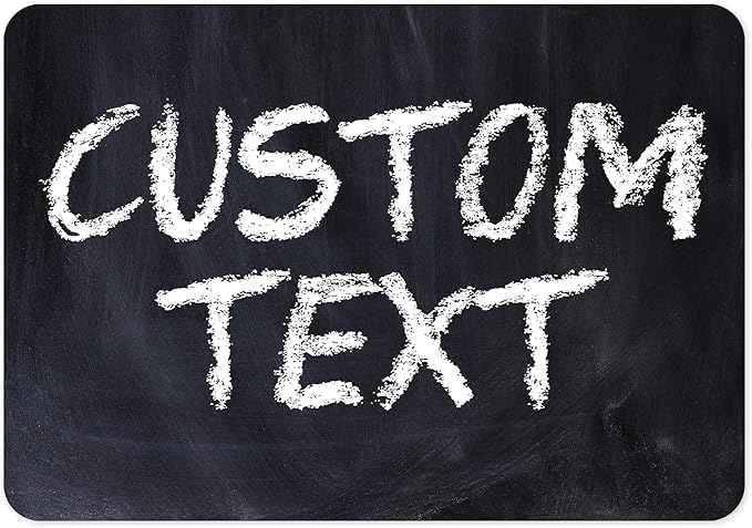 Custom Sign, Custom Street Sign, 11 Font Colors, 13 Font Styles, 4 Hole Options by MySignCenter