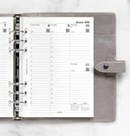 Filofax Calendar A5 Multi 1 Week on 2 Pages (German) 2026