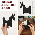 Morris the Donkey: Desktop Memo Holder | Cute Desk Accessories & Office Supplies | Funny Desk Decor & Office Accessories | Desk Supplies: Holders & Dispensers | Sticky Note Holder | by Monkey Business