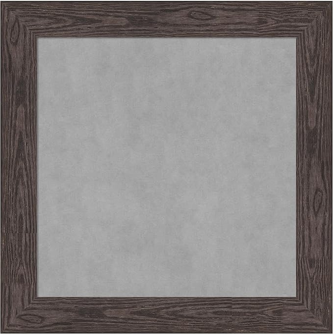 Amanti Art Black Framed Magnetic Board 30x30 Medium Vision Board by AmantiArt