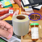 300Pcs Clear Label Protector Shields 2"x3" Vinyl Label Shields Library Book - Image 9