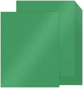 Goefun 100 Sheets Green Shimmer Cardstock 8.5 x 11, 80lb Card Stock Printer by Goefun