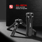 Zeadio Heavy Duty Mini Metal Tripod Stand - Image 2